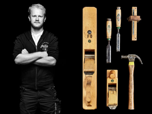 SCHREINER, FOTOPROJEKT JUNGE WILDE ALTES HANDWERK, HANDWERKER, PORTRAITSERIE SW, HANDWERKSKAMMER FREIBURG, VERNISSAGE