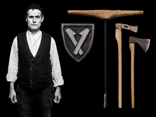 Flösser Handwerk Schiltach – Schwarzwald, traditionelle Arbeit und Handwerk