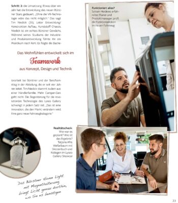 BÜRSTNER MAGAZIN, WOHNMOBILE, KRESSE & DISCHER