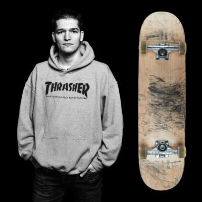 MEIN LEBEN UND ICH, BILDSERIE, FREIES PROJEKT, SKATEBOARDER