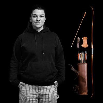 MEIN LEBEN UND ICH, BILDSERIE, FREIES PROJEKT, BOGENSCHÜTZE