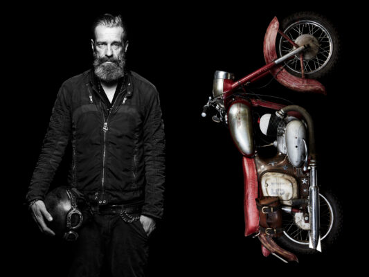 MEIN LEBEN UND ICH, BILDSERIE, FREIES PROJEKT, MOTORRAD, BIKER