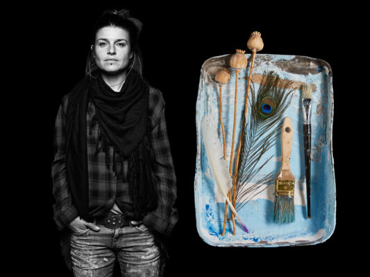 MEIN LEBEN UND ICH, BILDSERIE, FREIES PROJEKT, KÜNSTLERIN