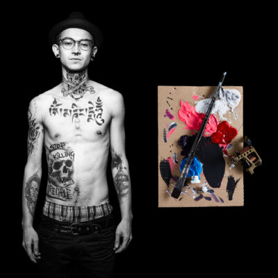 MEIN LEBEN UND ICH, BILDSERIE, FREIES PROJEKT, TATTOO ARTIST