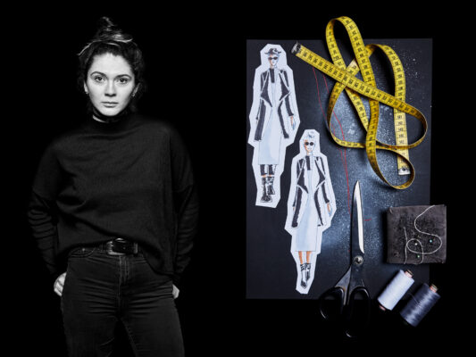 MEIN LEBEN UND ICH, BILDSERIE, FREIES PROJEKT, FASHION DESIGNERIN