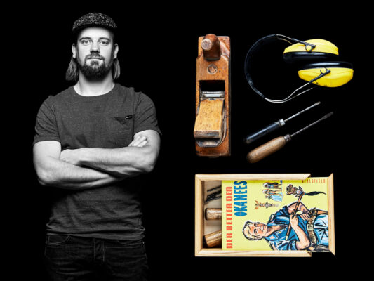 MEIN LEBEN UND ICH, BILDSERIE, FREIES PROJEKT, SCHREINER