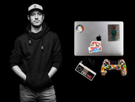 MEIN LEBEN UND ICH, BILDSERIE, FREIES PROJEKT, GAMER