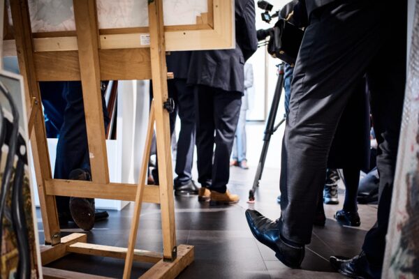 HUBERT BURDA WEIHNACHTSAUSSTELLUNG, KUNSTAUSSTELLUNG, EVENTFOTOGRAFIE