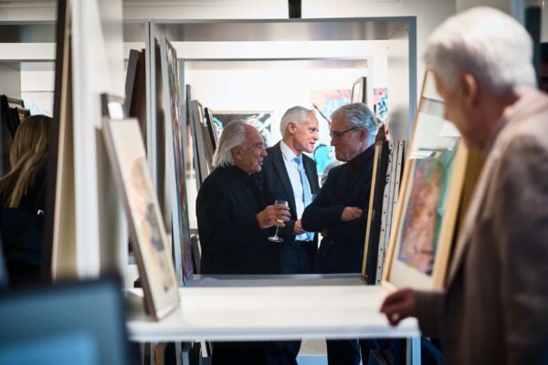 HUBERT BURDA WEIHNACHTSAUSSTELLUNG, KUNSTAUSSTELLUNG, EVENTFOTOGRAFIE