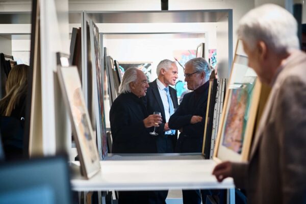 HUBERT BURDA, WEIHNACHTSAUSSTELLUNG, KUNSTAUSSTELLUNG, EVENTFOTOGRAFIE