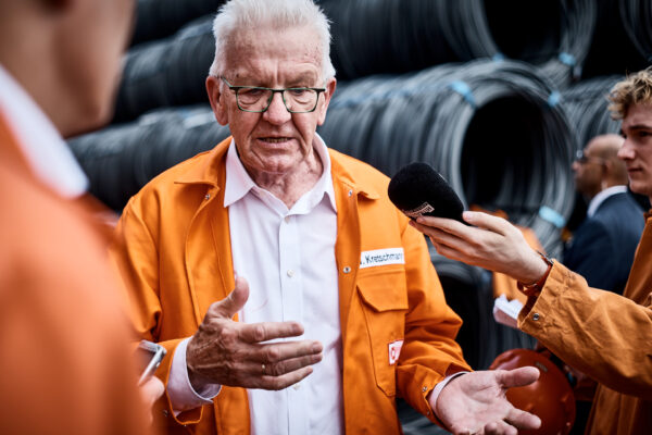 WINFRIED KRETSCHMANN, BADISCHE STAHLWERKE KEHL, BSW
