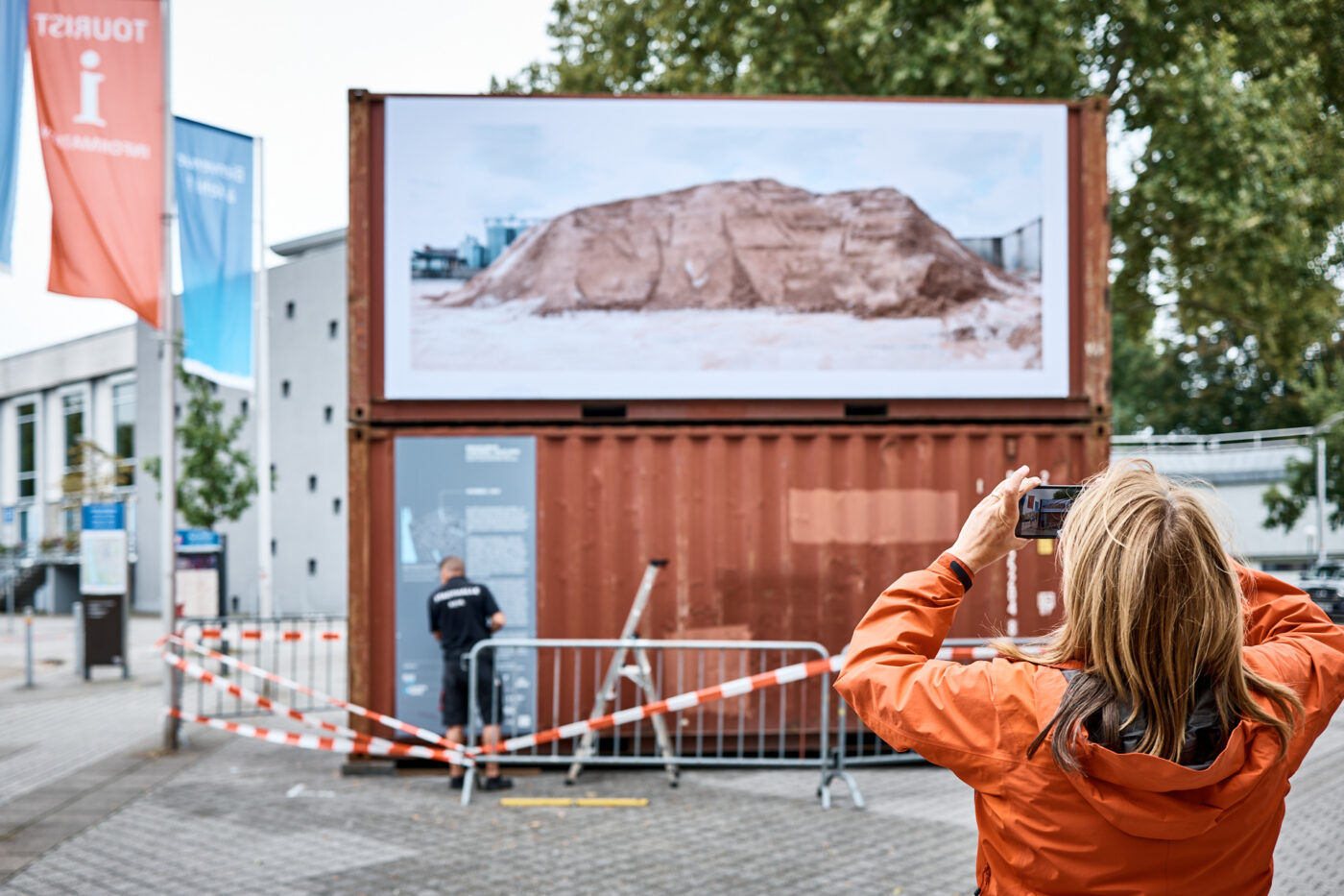 KEHLER BERGE, GABRIELE ENGELHARDT, KEHLER HAFEN, AUSSTELLUNG KEHL
