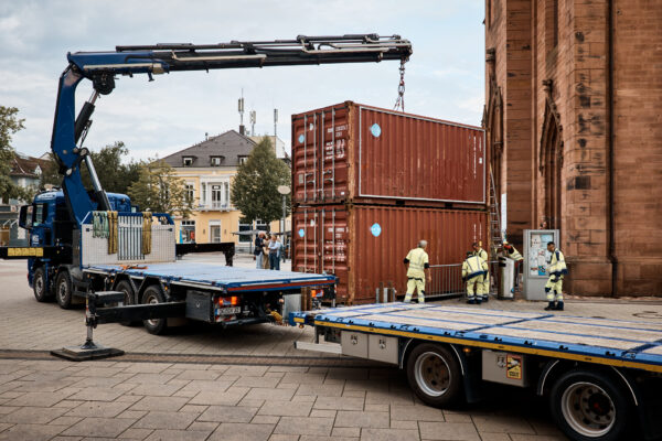 KEHLER BERGE, GABRIELE ENGELHARDT, KEHLER HAFEN, AUSSTELLUNG KEHL