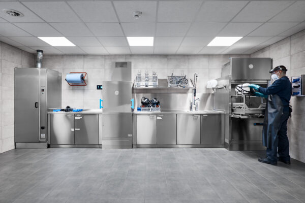 ATEMSCHUTZWERKSTATT EUROPA PARK RUST, WERKFEUERWEHR, MODERNE FEUERWACHE, SICHERHEITSINFRASTRUKTUR